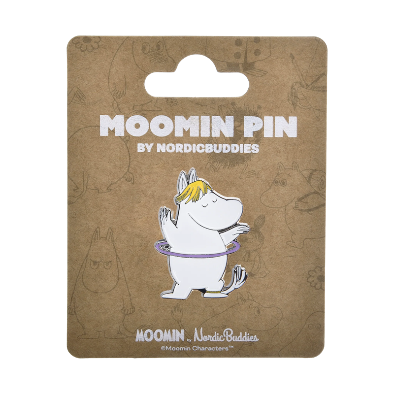 Snorkfröken lycka pin