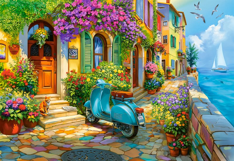 Pussel Castorland 1000 bitar Coastal life