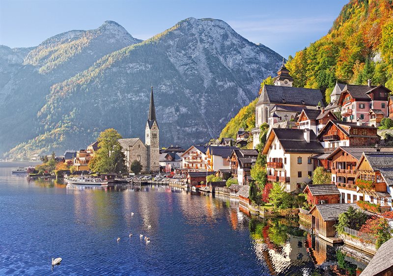 Pussel Castorland 500 bitar Hallstatt, Austria