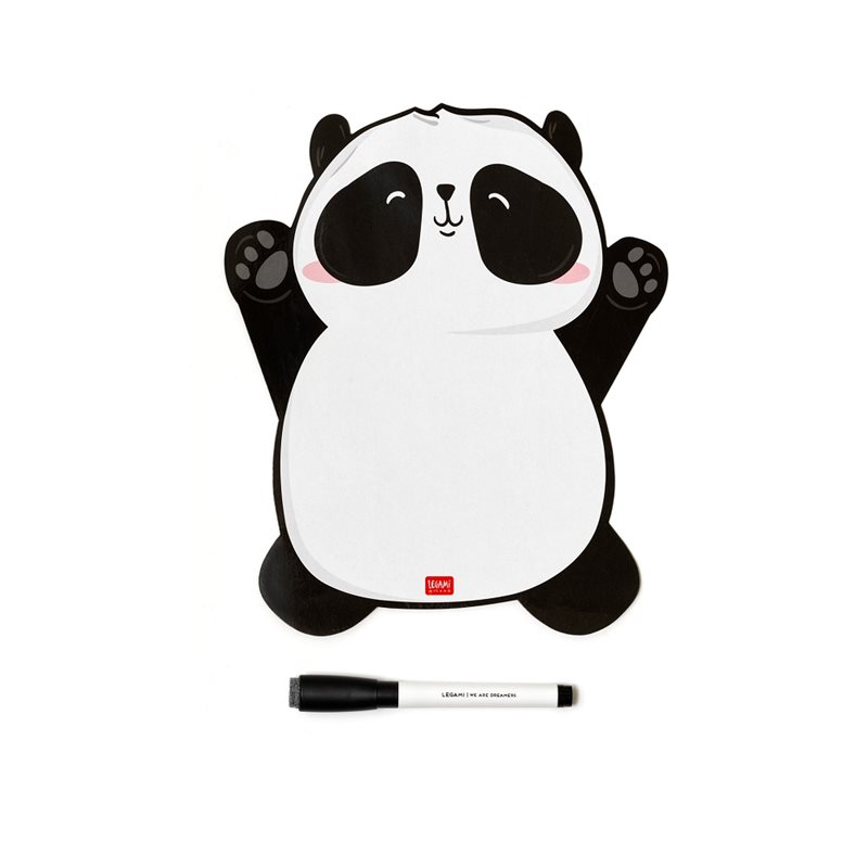 Whiteboardtavla magnetisk m penna panda