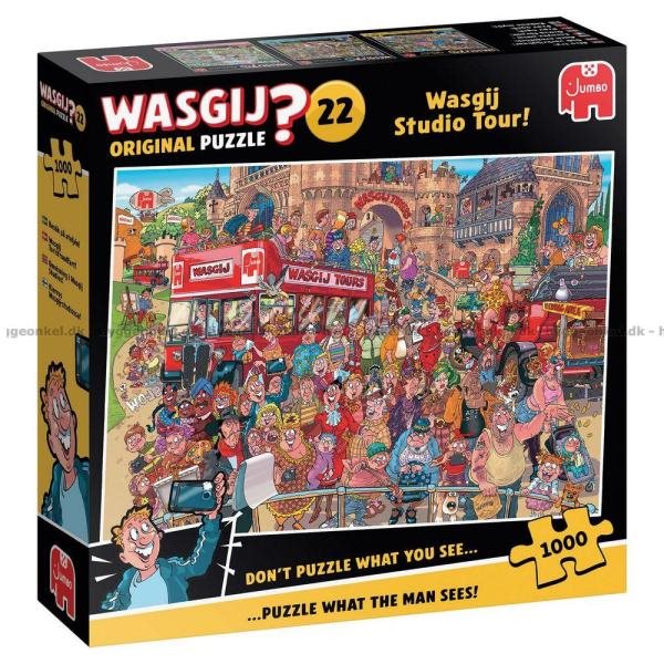 Pussel 1000 bitar Wasgij Original, Wasgij studio tour!