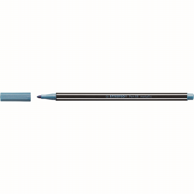 STABILO Pen 68 Metallic Blå