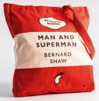 Man and Superman Book Bag