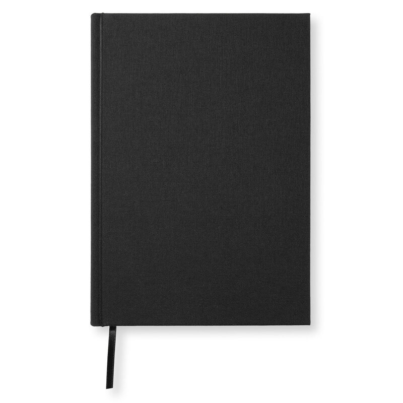 PaperStyle  NOTEBOOK A5 128p. Plain Black