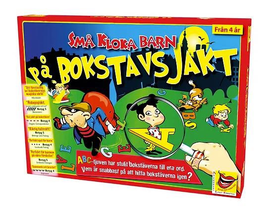 Små Kloka Barn På Bokstavsjakt Spel