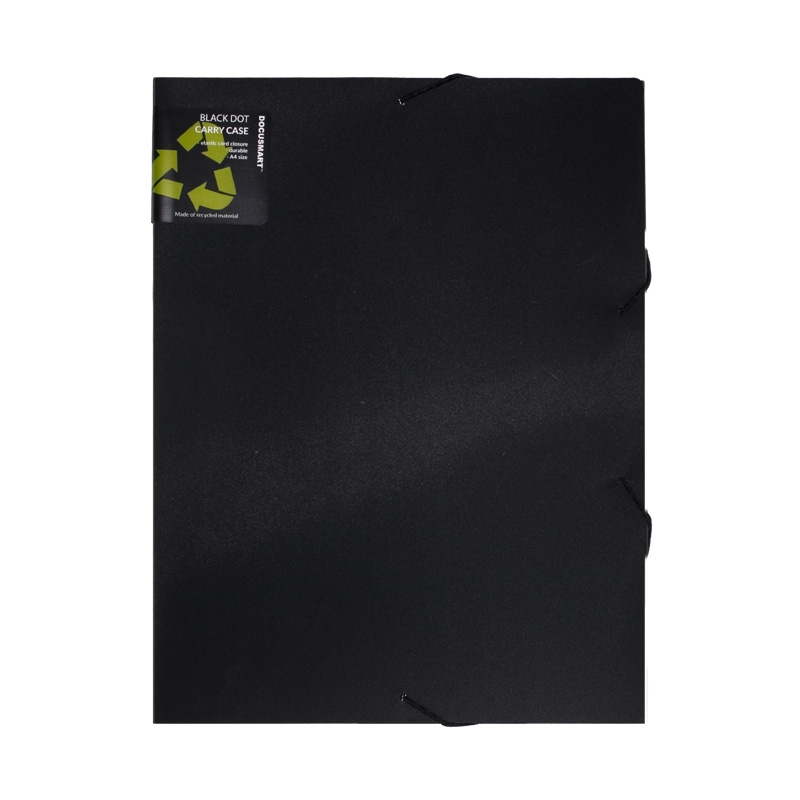 Dokumentbox BLACK. A4, Svart