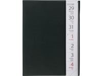 Liten Veckokalender plast Svart - 1196