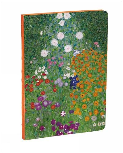 Flower Garden By Gustav Klimt A5 Notebook : A5 Notebook