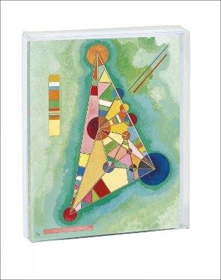 Variegation In The Triangle, Vasily Kandinsky Notecard Set