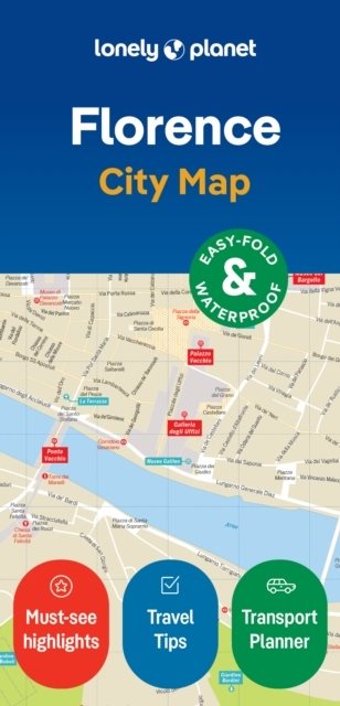 Lonely Planet Florence City Map