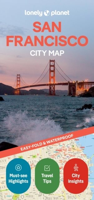 Lonely Planet San Francisco City Map