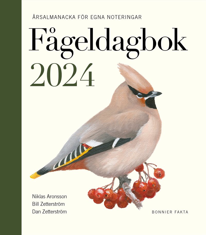 Fågeldagbok 2024 : årsalmanacka för egna noteringar