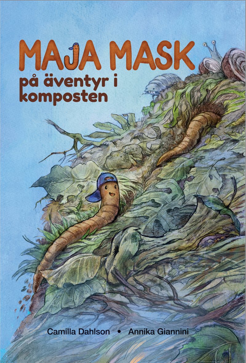 Maja Mask på äventyr i komposten