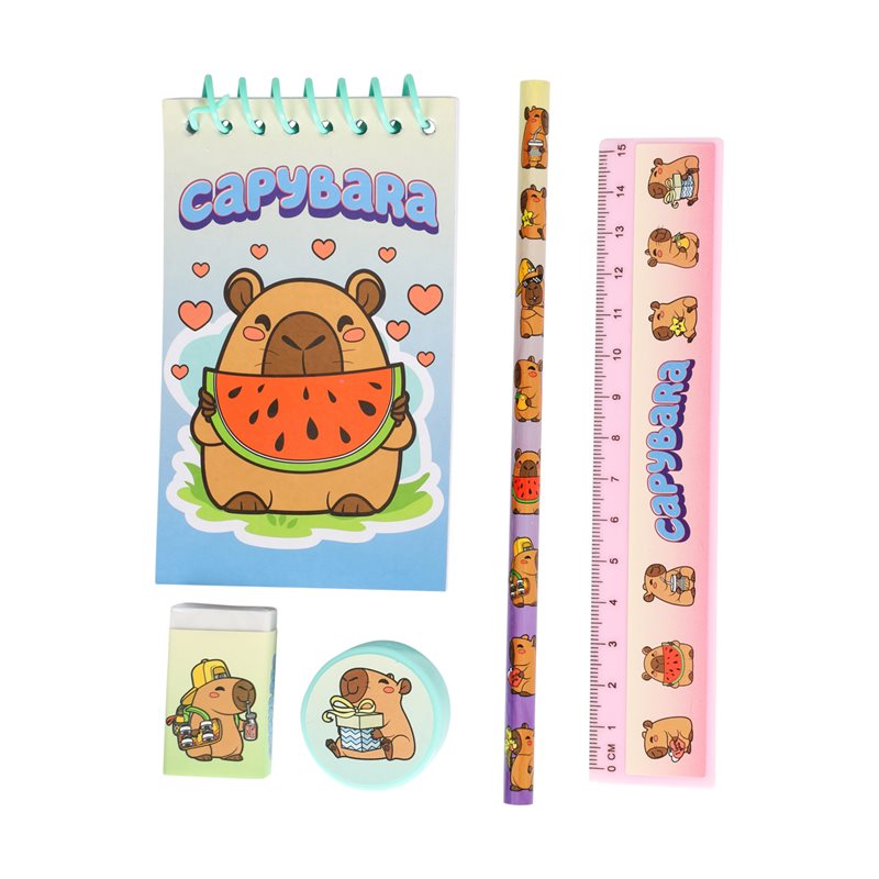 Skrivset Capybara