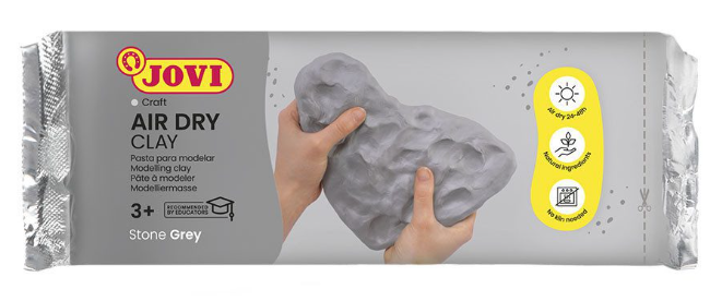 Lera 500g grå lufttorkande
