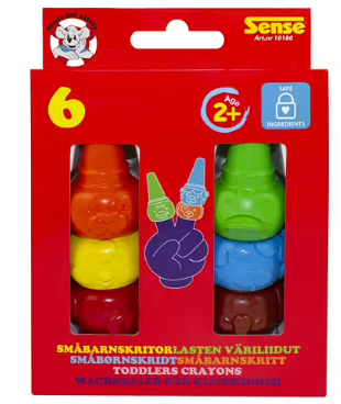 Kritor 6-pack för små barn