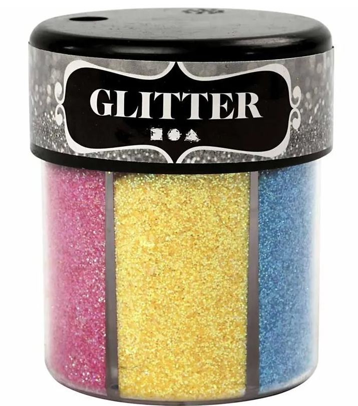 Glitter Blandade färger