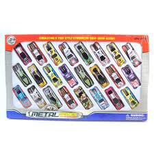Bilar 7cm metall 24-pack