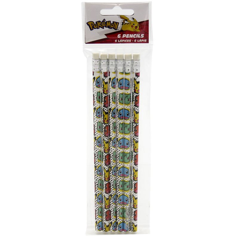 Pokémon blyertspennor 6-pack 