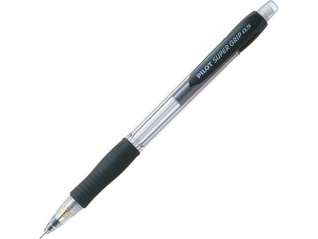 Stiftpenna Pilot Super Grip 0,5 svart