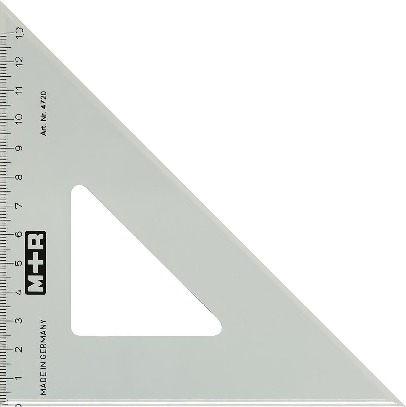 Vinkelhake M+R plast 45 grader 13 cm