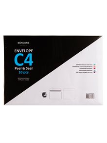 Kuvert Peel & Seal C4  10/fp