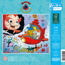 Träpussel Bamse och havets hemlighet 30 bitar