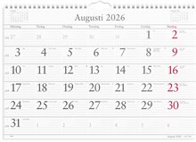 Väggkalender 2026 Månadskalendern