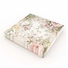 Matservetter 20p Rosor Beige