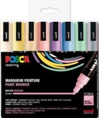 Posca Marker Set 8-p Pastellfärger PC-5M