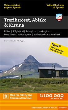 Treriksröset, Abisko & Kiruna 1:100.000